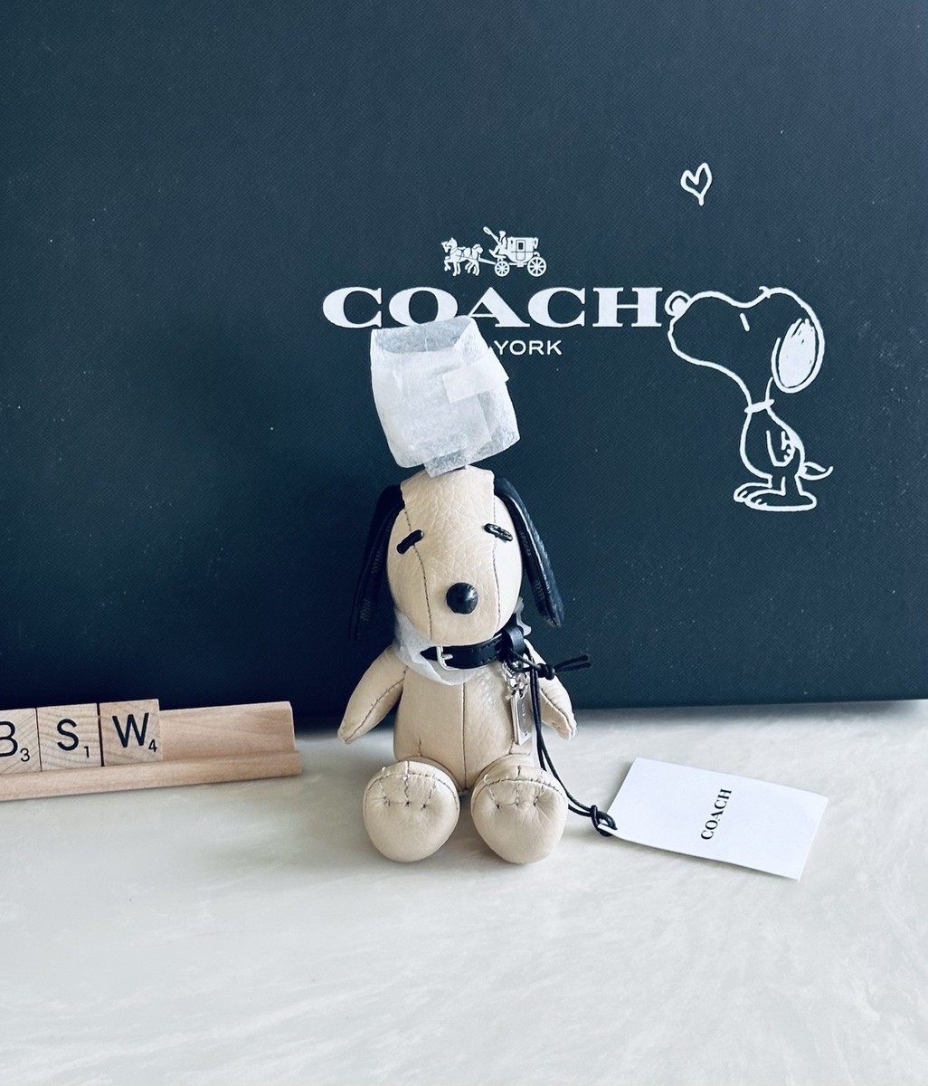 New Coach X Peanuts Snoopy Collectible Bag Charm CF852 | eBay