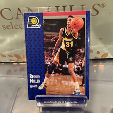 Fleer 1991-92 Reggie Miller Indiana Pacers Basketball Card Base Set #83