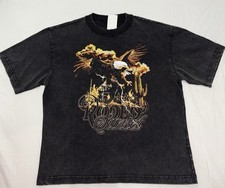 H&M Loose Fit Rodeo Sunset Graphic T Shirt Si...