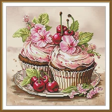 Creative Сross Stitch Embroidery Kit "Tempting pleasure" Nova Sloboda