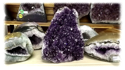 8lb Uruguay Dark Grape Amethyst Cut Base Crystal Cluster Geode Display Specimen