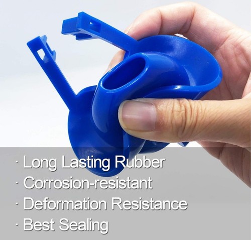 Toilet Flapper Replacement kit 2 inch (2 Pack) Universal for American... - Picture 3 of 6