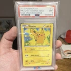 Pokemon Company 2014 XY Pikachu #42 Cosmos Holo Promo LEGO Movie PSA 9 ENG