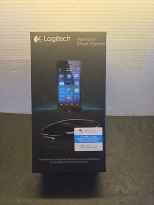 Logitech Harmony Smart Control Hub & Remote Alexa, Google Apple OPEN BOX