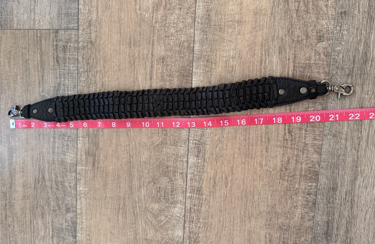 Authentic Streets Ahead Hand-Braided Leather Bag … - image 5