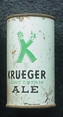 KRUEGER ALE PUNCH-TOP CAN (1950s) G. KRUEGER BREWING COMPANY, NEWARK