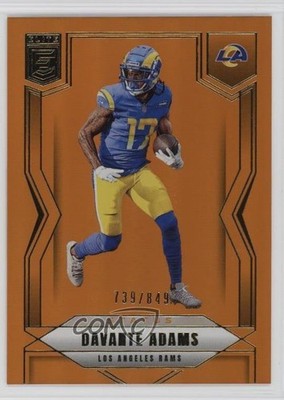 2025 Panini Donruss Elite Status Metallic Orange 739/849 Davante Adams #79 1bi0