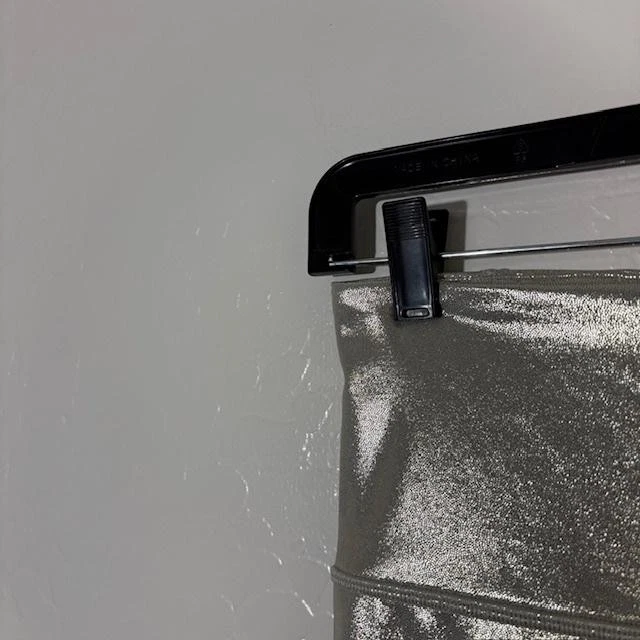 Pantalones Athleta Mujer Pequeños Plateados Elation Brillan Leggings Ajustados Metálicos Yoga Foto 2 de 4