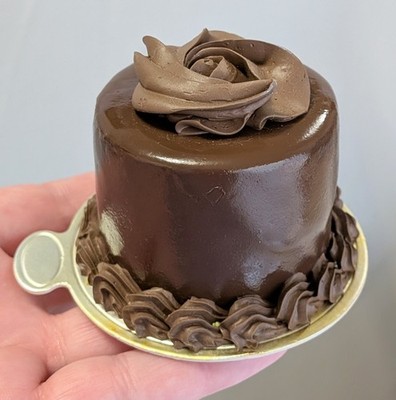 Fake Food Display Chocolate Mini Cake Mrs. O's Kitchen Artificial Needs Clean