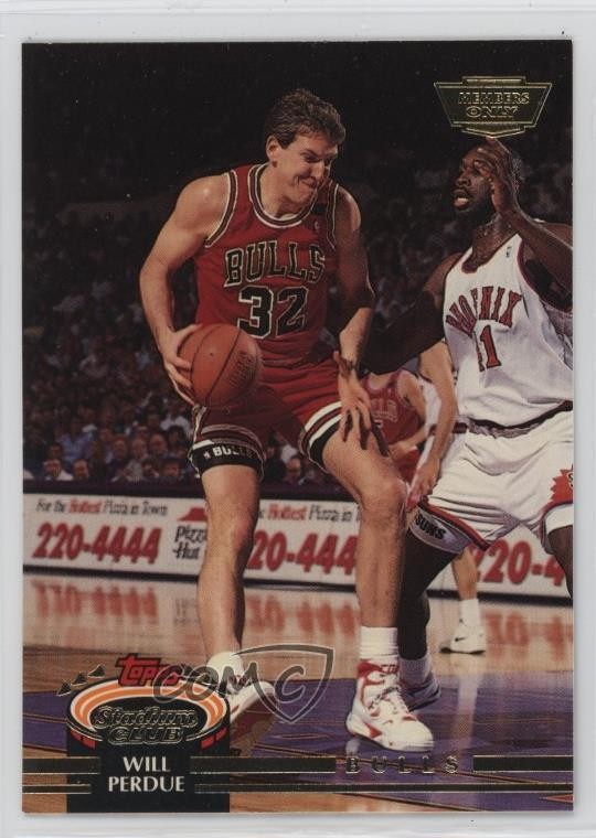 1992-93 Topps Stadium Club Members Only Will Perdue #27 0o69