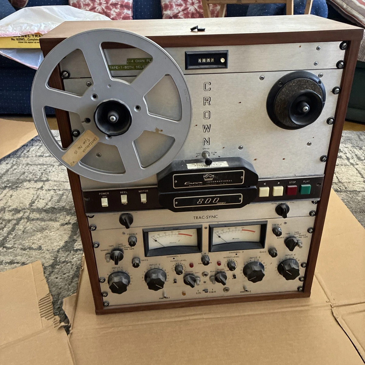 Crown Tape Recorder Reel-to-Reel Tape Recorders for sale | eBay