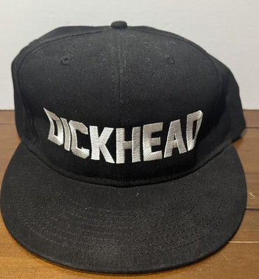 Lil Dicky DICKHEAD Embroidered Adult Snapback Hat Black Merch OSFA