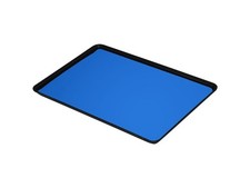 SCS 770203 - Tray Liner, Rubber, 16' x 24' x 0.080', R1, Smooth, Blue