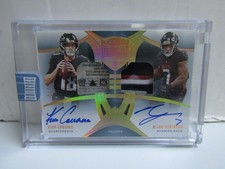 2024 Eminence Kirk Cousins Bijan Robinson Dual Patch On Card Auto 9/10 Falcons