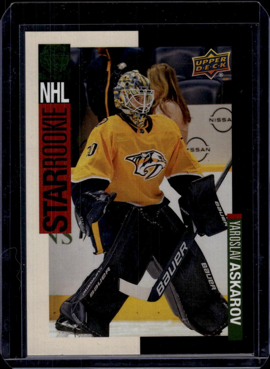 2023-24 Upper Deck Star Rookies #SR-9 Yaroslav Askarov Nashville Predators