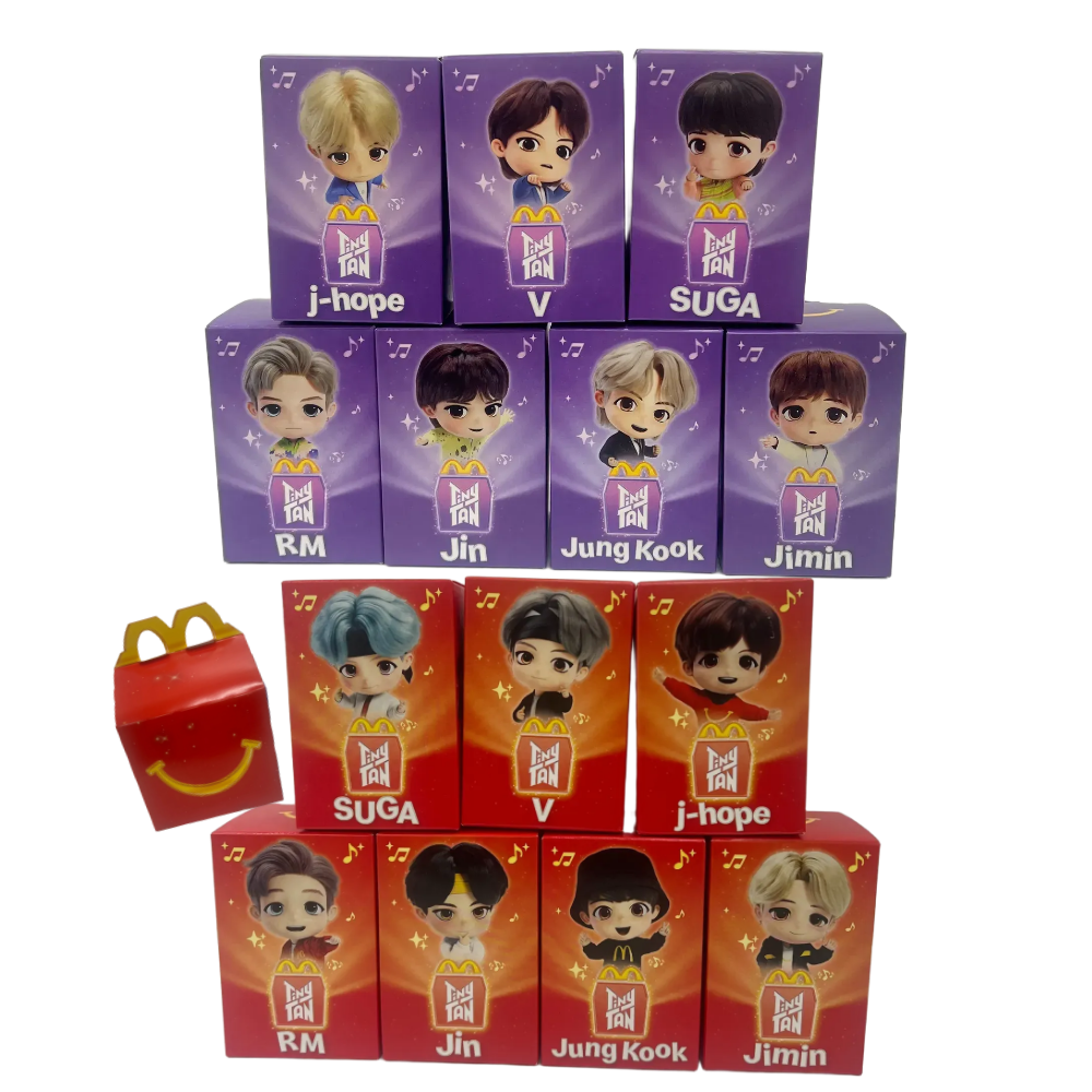 2025 McDonald's Tinytan x BTS Encore Edition Happy Meal Toys Sets