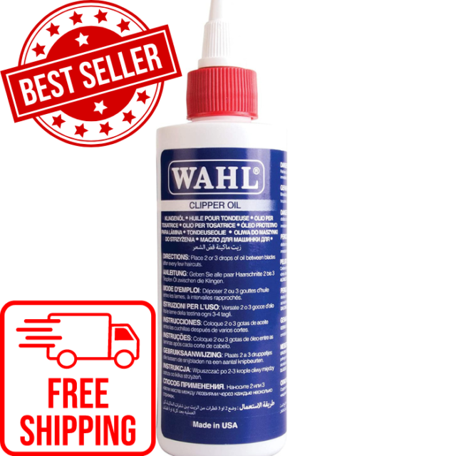 Clipper Oil Wahl Hair Clippers Trimmer Shaver Blade Lubricant Lube 4oz Clipper Oil Wahl Hair Clippers Trimmer Shaver Blade Lubricant Lube 4oz