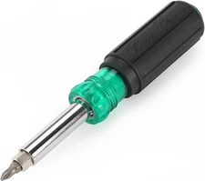 Bates- 11-In-1 Screwdriver/Nut Driver, Multi-Bit Screwdriver, Multi Screwdriver,