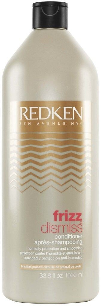 Après-shampooing lissant Redken Frizz Dismiss 1000ml pour cheveux indisciplinés