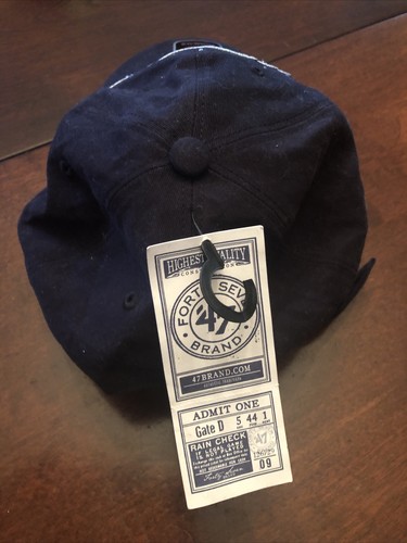 47 Brand Bird Mascot Womens Black Baseball Cap Hat - NWT - Picture 2 of 4