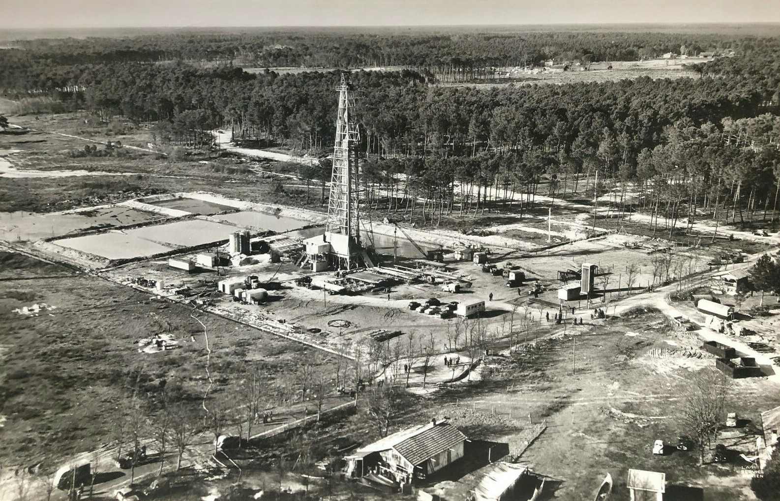Dokumentacja Aérienne Pédagogique LAPIE - 1958 - 10 wielkoformatowych fotografii Wyprzedaż cen