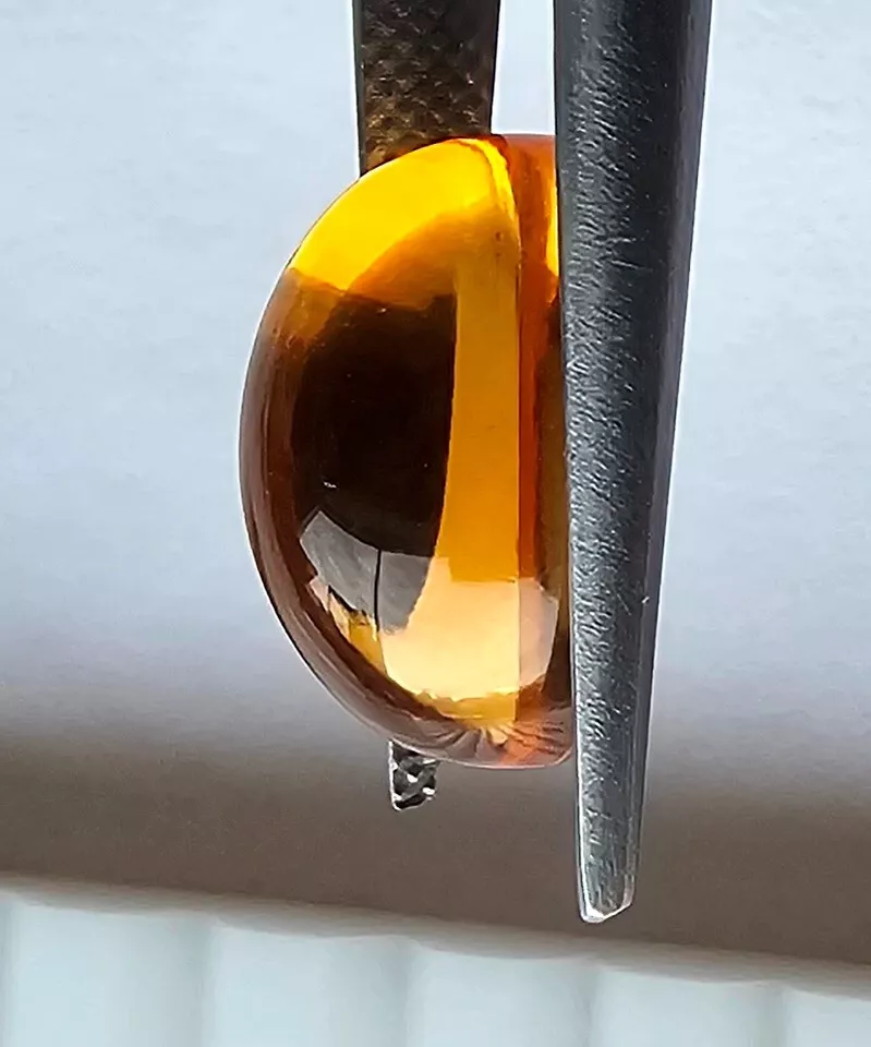 Natural African Citrine Cabochone cut Gemstone crystal AAAA Quality color online - Image 3 of 4