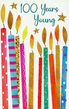 Fun 100TH BIRTHDAY Card FOR 100 YEAR OLD, Years Young by Stockwell Greetings   