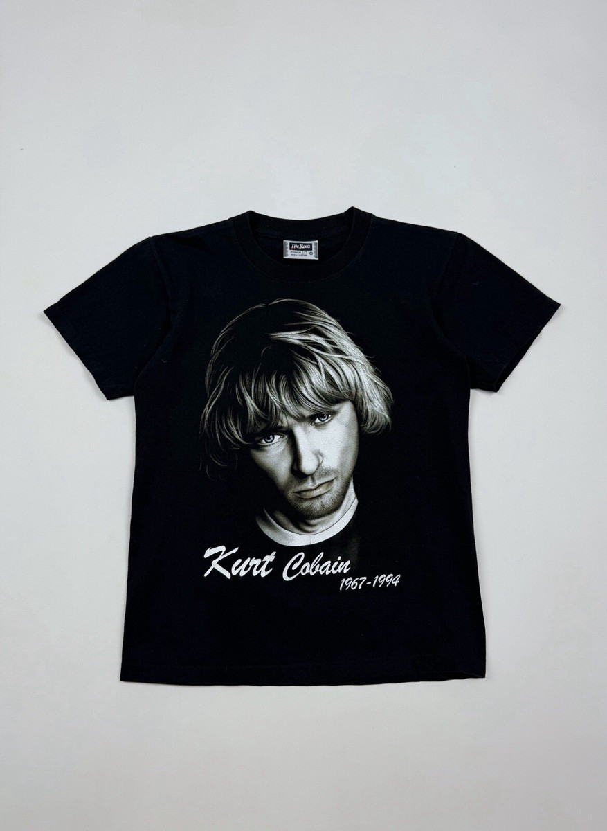90's Vintage Kurt Cobain 1967-1994 RIP Single Stitch T-Shirt | eBay