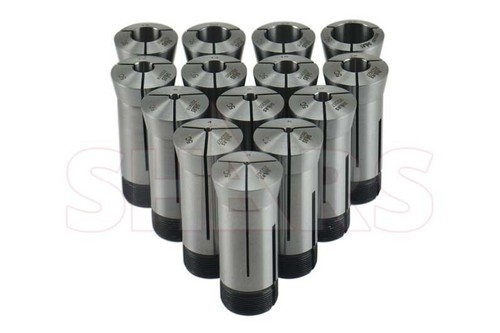 Shars 14PCS 3 - 25mm Precision 5C Metric Round Collet Set 0.0006" TIR M[ - 第 1/1 張圖片