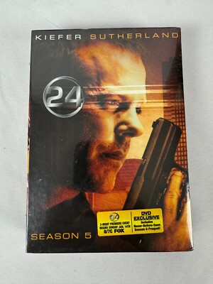 24 - Season 5 (DVD, 2014, 7-Disc Set) The Complete Fifth Season WideScreen