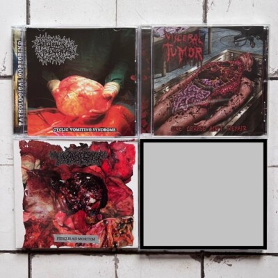 LOT 3 CD GOREGRIND: Thanathopsis, fötale Flüssigkeiten zum Löschen...