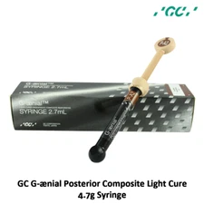 GC G-ænial Posterior Composite Light Cure Hybrid Dental Restoration 4.7g Syringe