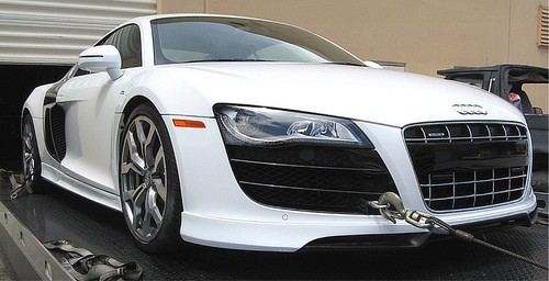 Audi R8 2006-2010 Prior style Front Lower Spoiler Typ42 Made in USA NEW - Picture 2 of 12