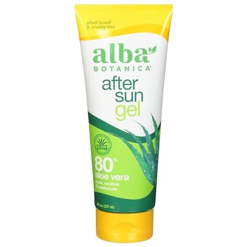 Alba Botanica After Sun Gel, Plant Based & Cruelty Free, 98 Aloe Vera, 8 Oz eBay