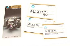MINOLTA 7000/FLASH 2800AF MANUALS