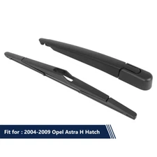 Rear Windshield Wiper Blade Arm Set for Opel for Astra H Hatch 04-09 12 inch