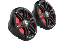 Rockford Fosgate M2-65B 6.5'' Marine Coaxial Speakers Pair Color Optix LED NEW