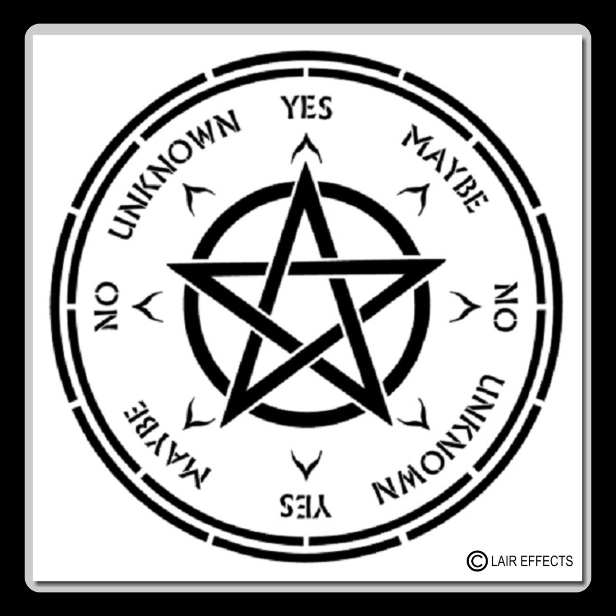 12 X 12-inch Pendulum Board STENCIL/Template w Pentagram Star Spirit/Divination | eBay 12-x-12-inch-pendulum-board-stencil-template-w-pentagram-star-spirit-divination-ebay