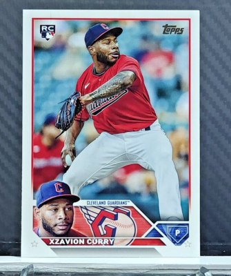 セルディア　カリー Xzavion Curry 2023 Topps Series 2 ROOKIE #513 - Guardians RC | eBay