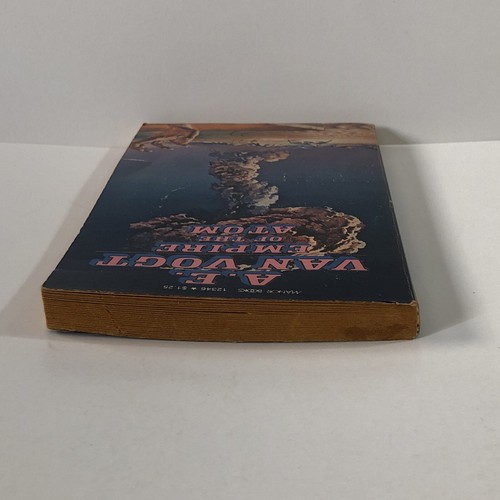 Empire of the Atom by AE Van Vogt PB 1st 1976 Manor Books I, Claudius in Space! - Imagen 5 de 12