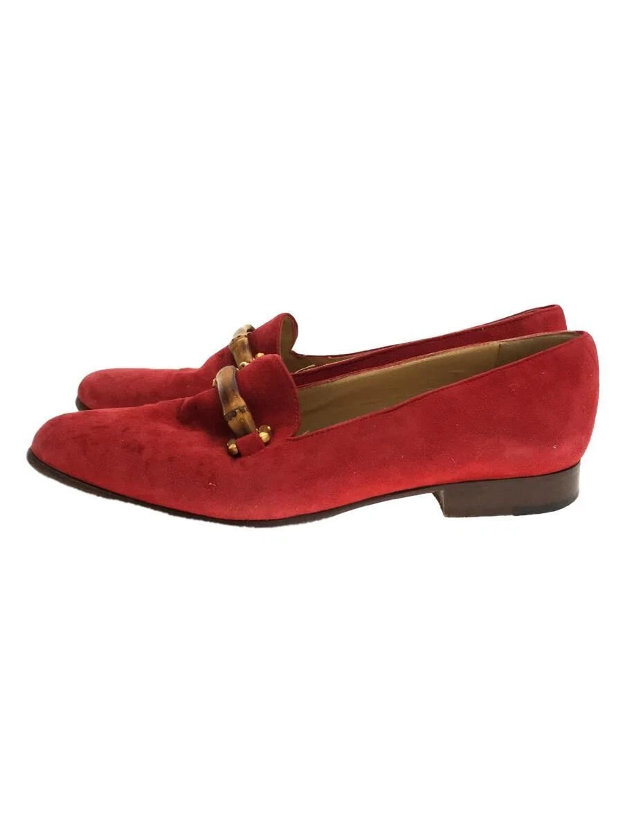 Escarpins ballerines GUCCI 36 cuir bordeaux occasion