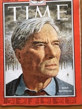 Time Magazine 1958 Zhivago B Pasternak Vintage Watch Car Adverts Ephemera