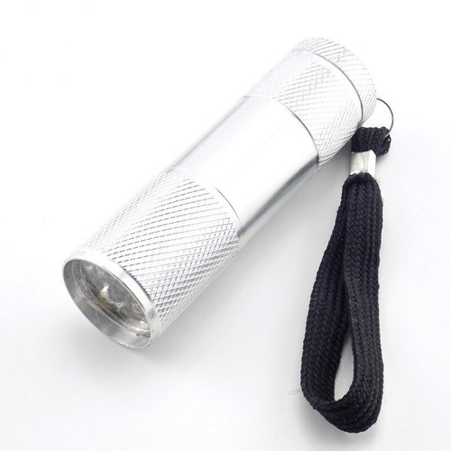 Linterna ultravioleta de aluminio 9 LED luz negra detector de dinero AAA antorcha UV 395 - Imagen 16 de 16