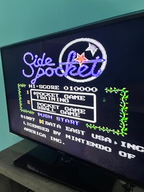 Tasca laterale (Nes, Nintendo Entertainment System) piscina/biliardo - testata/funzionante!