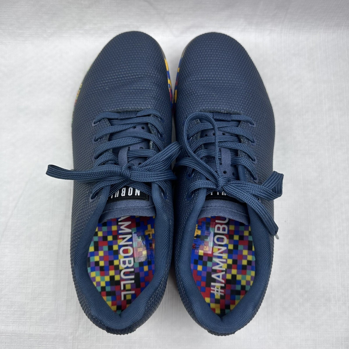 NOBULL SuperFabric Trainers NAVY PIXEL Gym CrossFit SNEAKERS 