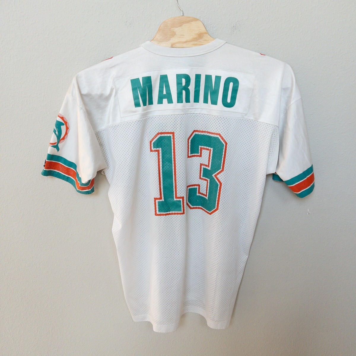 Dolphins MARINO 13 ユニフォーム　【美品】 Vintage Miami Dolphins Dan Marino #13 Champion NFL Football