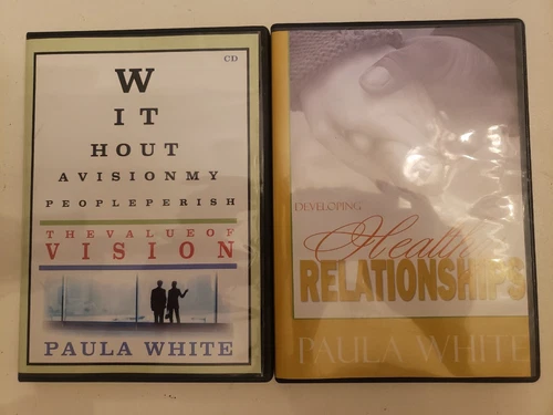 Developing Healthy Relationships Value Of Vision Paula White CD Sets Lot