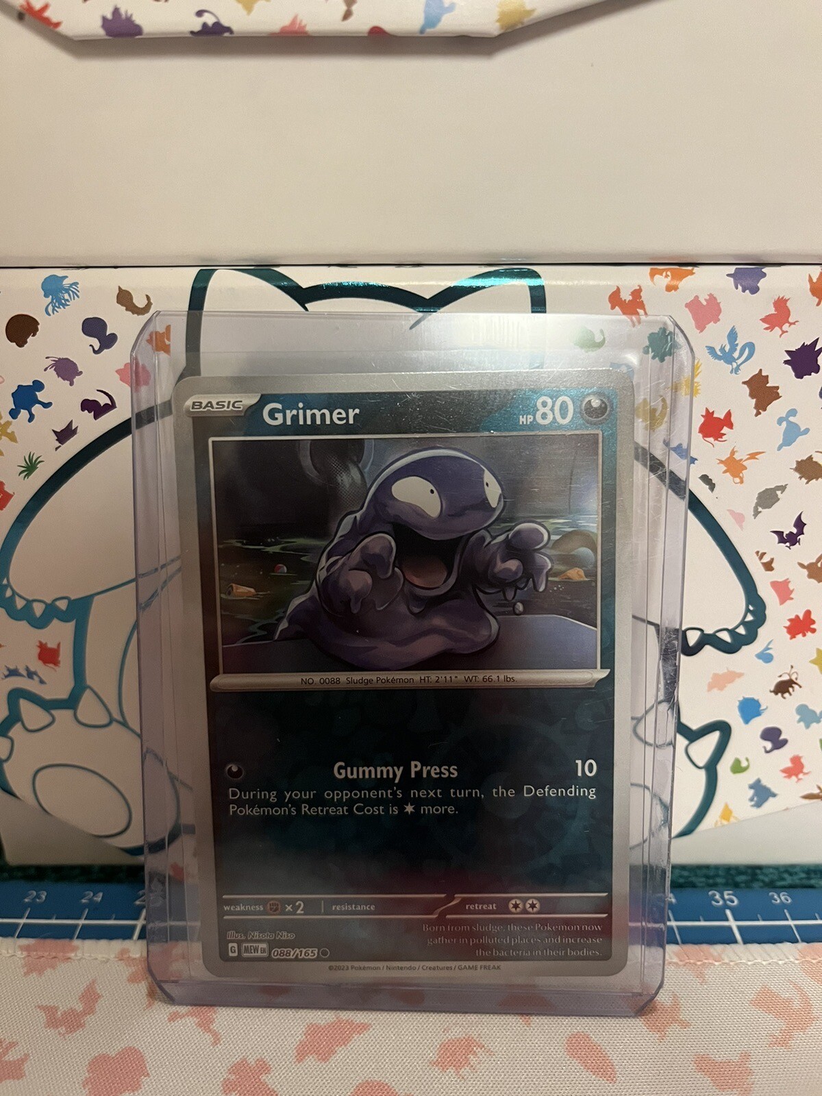 Grimer Reverse Holo 88/165 Scarlet & Violet 151 Pokemon TCG eBay