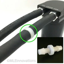 Oil Catch Can Check Valve PCV Boost Pressure Vacuum Leak Gas Oil Turbo LS GDI