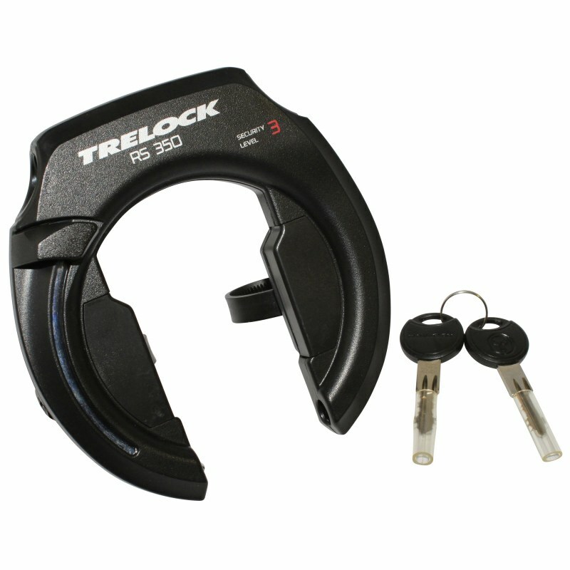 Antivol velo fer a cheval Trelock RS351 pour bloquer la roue arriere